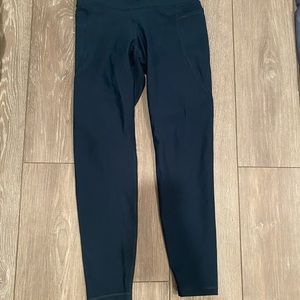 dark teal women’s leggings
